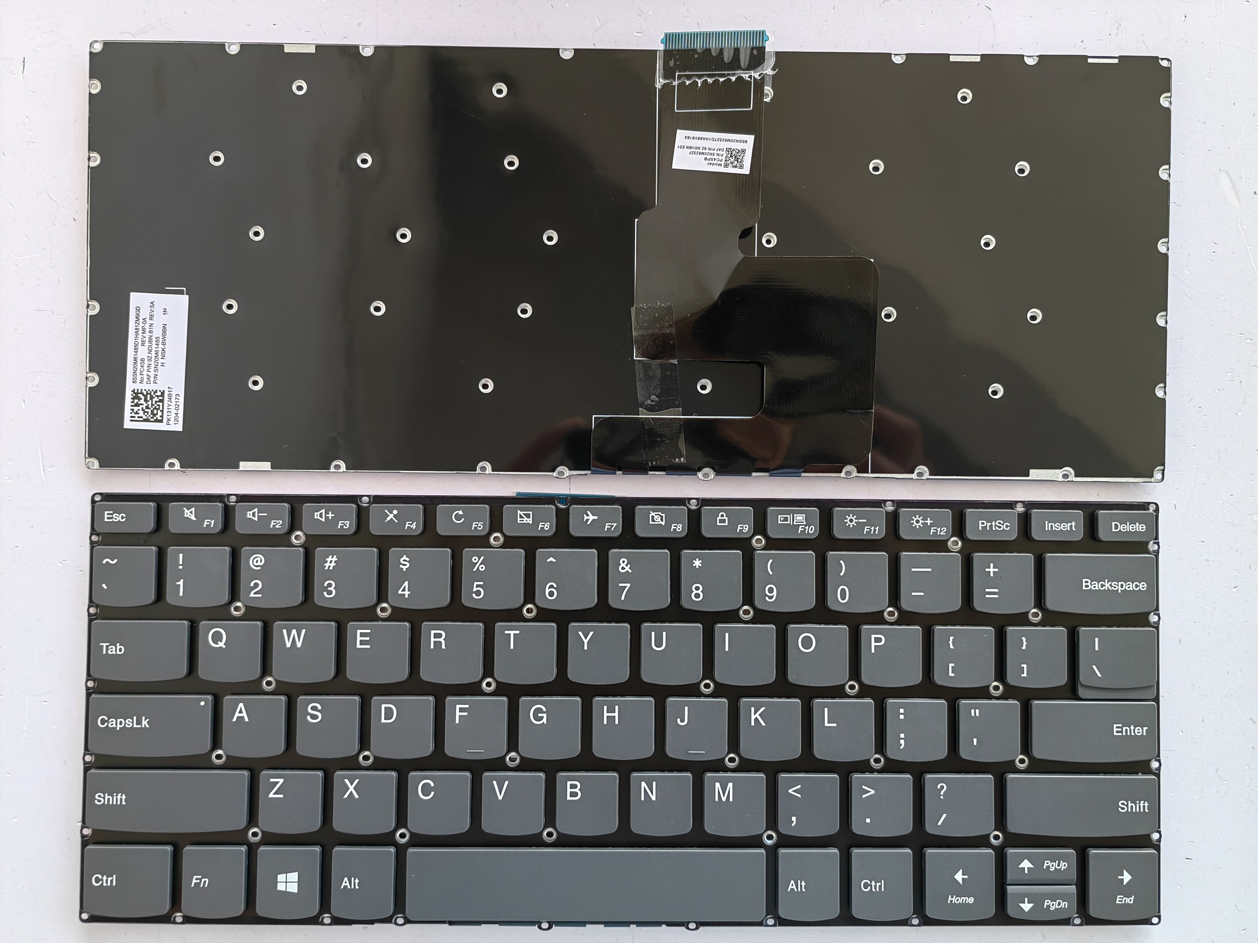 Picture of New Replacement Laptop Keyboard For LENOVO 320-14/330-14 without switch Grey (OEM) US Layout